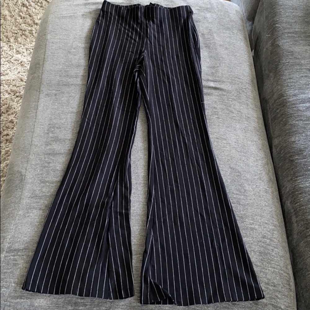 Forever 21 Flare stripped pants